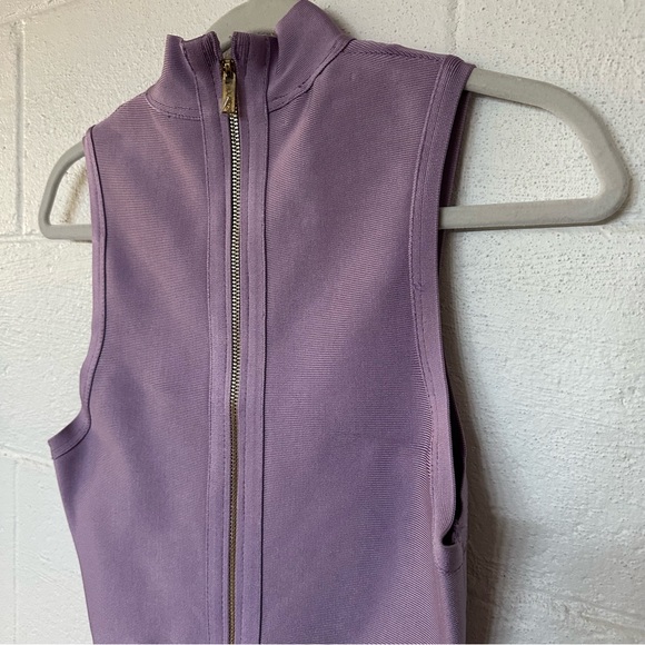 HOUSE OF CB LONDON Women's M Lavender Purple Bodycon Midi Dress - Picture 3 of 8